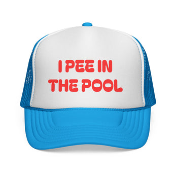I Pee in the Pool Trucker Cap | Funny Winter Hat