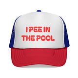 I Pee in the Pool Trucker Cap | Funny Winter Hat