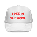 I Pee in the Pool Trucker Cap | Funny Winter Hat