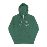 Lake Crew Hoodie | Zip-Up Fleece Hooded Sweatshirt