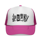 Punk Graffiti Trucker Cap | Mesh Baseball Hat