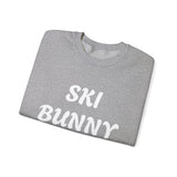 Ski Bunny Sweatshirt | Retro Script Winter Typography