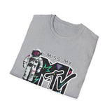 I Miss My MTV T-Shirt | Retro MTV Logo Astronaut Graphic