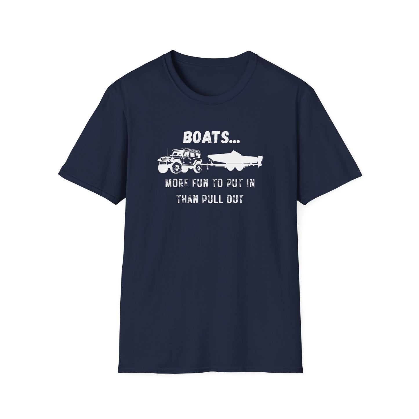 Boats...More Fun To Put in Than Pull Out T-Shirt | Funny Witty Tee - NautiCurl LLC