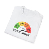 UV Index Burn Mode T-Shirt | Sun Safety Graphic Tee