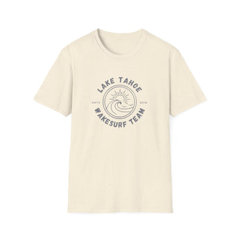 Lake Tahoe Wakesurf Team T-Shirt | Wave Crest Logo