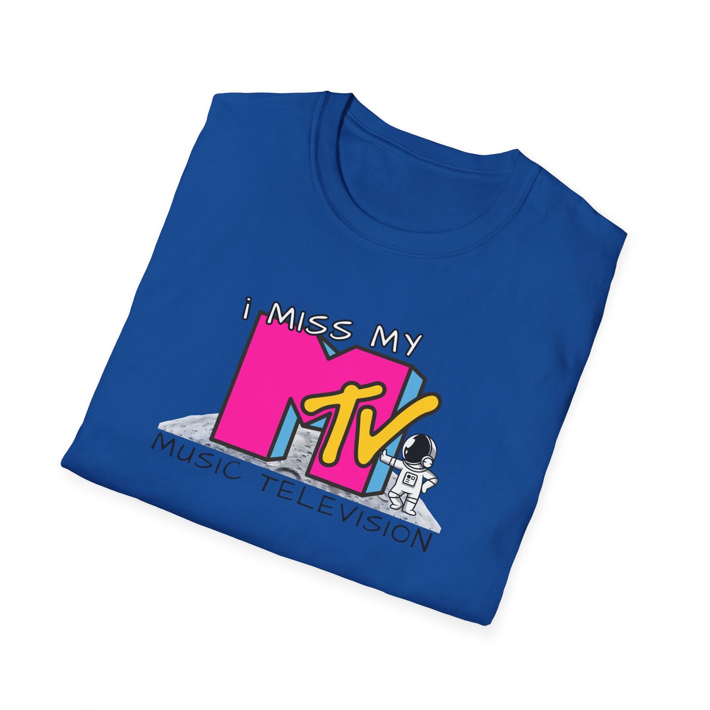 I Miss My MTV T-Shirt | Retro 80s MTV Logo Music Television Tee - NautiCurl LLC