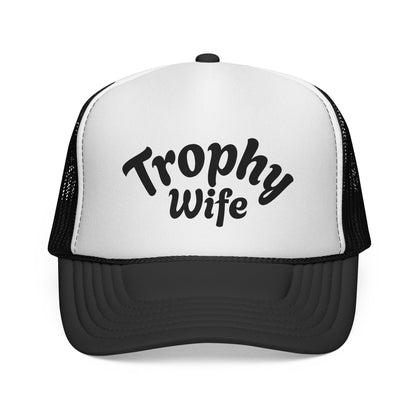 Trophy WifeTrucker Cap | Mesh Baseball Hat - NautiCurl LLC