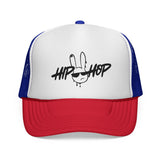 Hip Hop Graffiti Bunny Trucker Cap | Mesh Snap Back Trucker