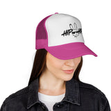 Hip Hop Graffiti Bunny Trucker Cap | Mesh Snap Back Trucker