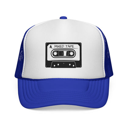Mixed Tape Cassette Trucker Cap | Mesh Trucker - NautiCurl LLC