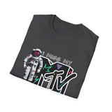 I Miss My MTV T-Shirt | Retro MTV Logo Astronaut Graphic