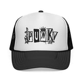 Punk Graffiti Trucker Cap | Mesh Baseball Hat