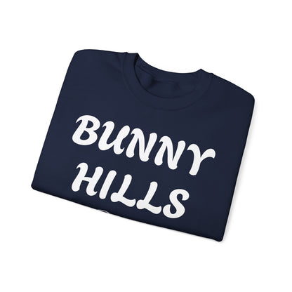 Bunny Hills Sweatshirt | Retro Script Winter Typography - NautiCurl LLC