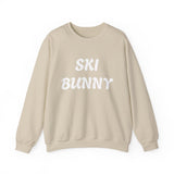 Ski Bunny Sweatshirt | Retro Script Winter Typography