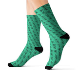 NautiCurl Drop Pattern Socks | Sublimation Printed Socks