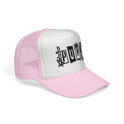Punk Graffiti Trucker Cap | Mesh Baseball Hat