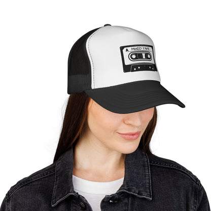 Mixed Tape Cassette Trucker Cap | Mesh Trucker - NautiCurl LLC