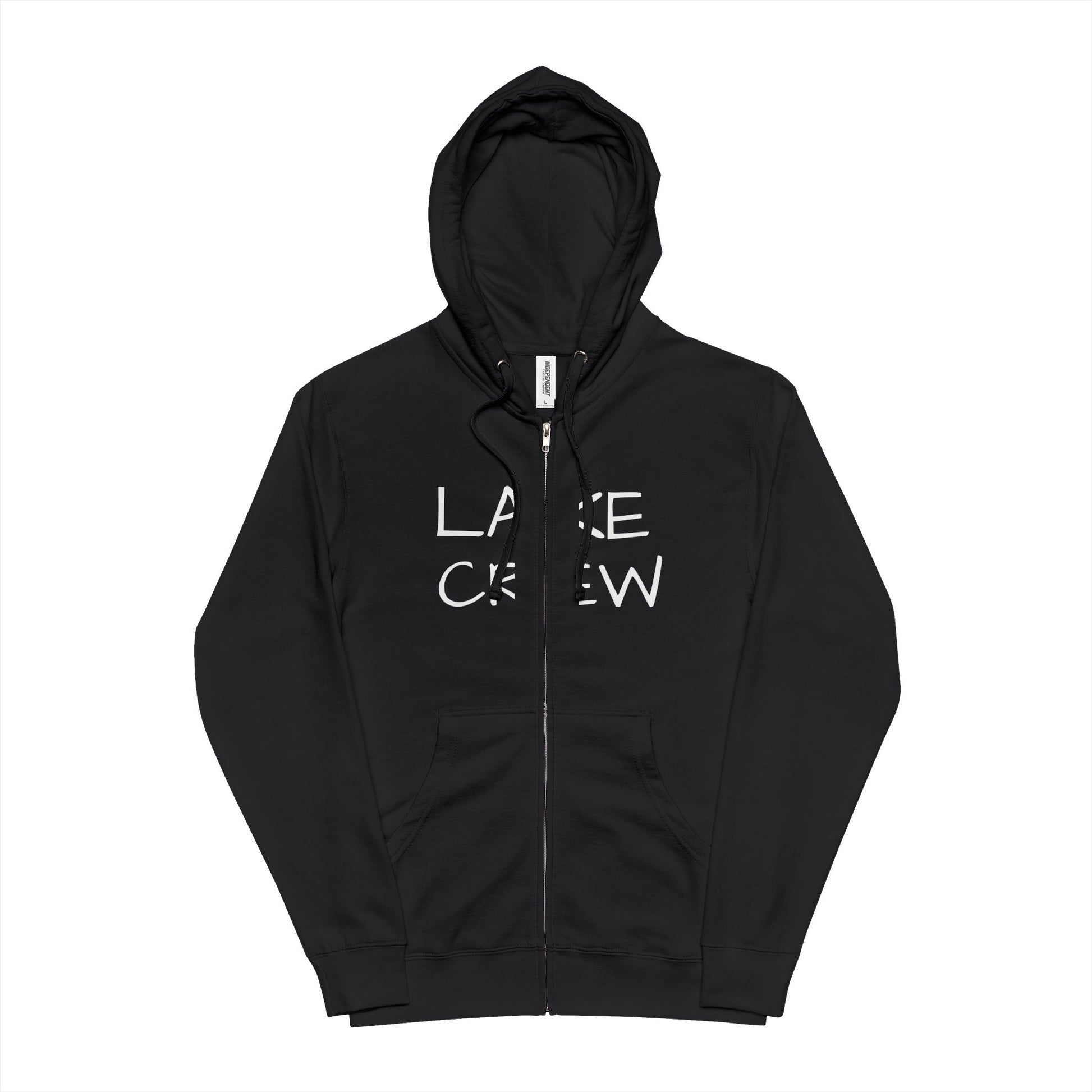 Lake Crew Hoodie | Zip-Up Fleece Hooded Sweatshirt - NautiCurl LLC