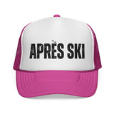 APRES SKI Trucker Cap | Retro Skiing Mesh Hat, Snow Lodge Style