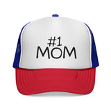 Number #1 Mom Trucker Cap | Mesh Baseball Hat