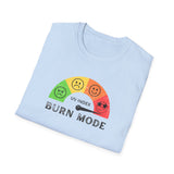 UV Index Burn Mode T-Shirt | Sun Safety Graphic Tee