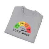 UV Index Burn Mode T-Shirt | Sun Safety Graphic Tee