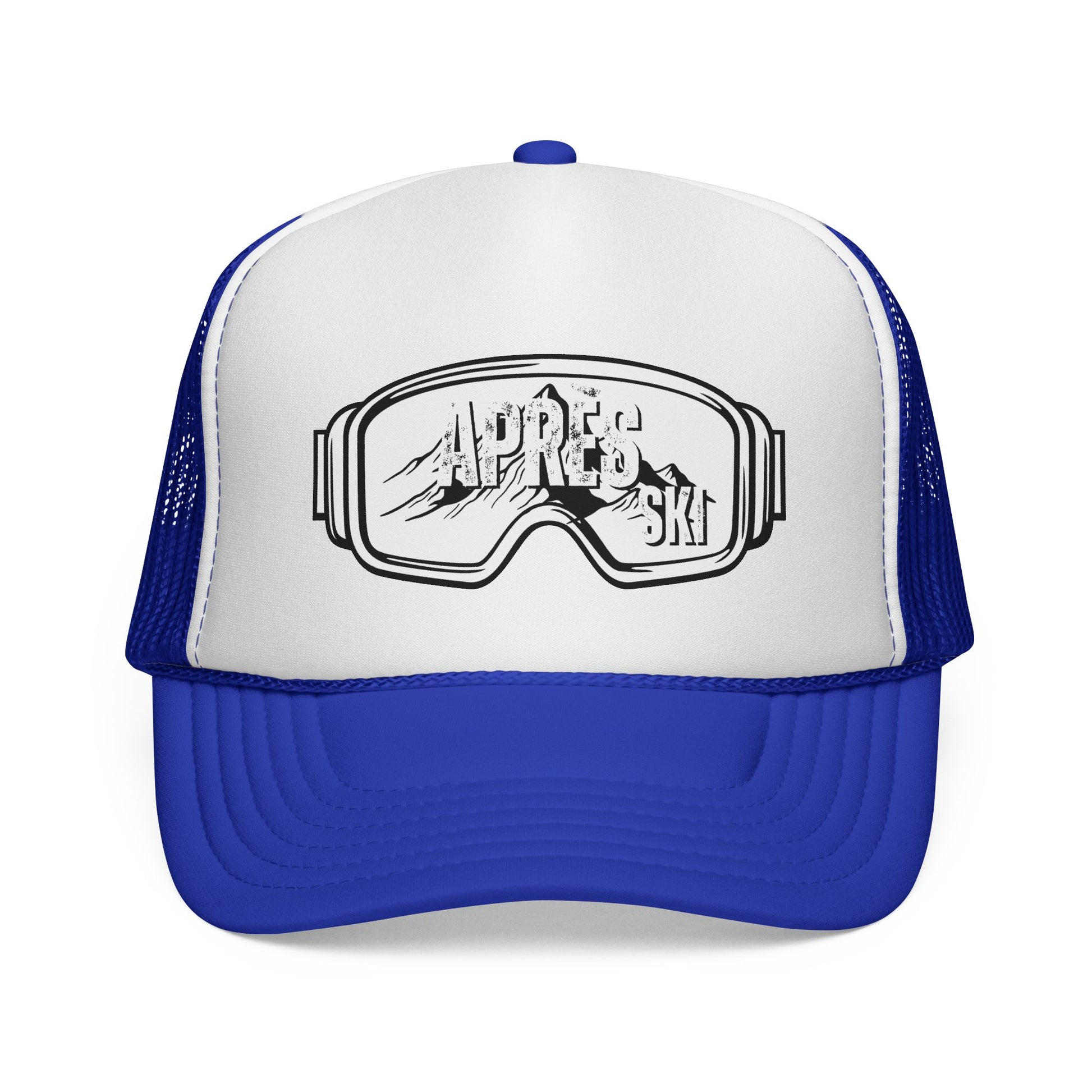 Apres Ski Goggles Trucker Cap | Skiing Mountain Mesh Snapback - NautiCurl LLC