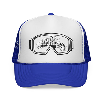 Apres Ski Goggles Trucker Cap | Skiing Mountain Mesh Snapback - NautiCurl LLC