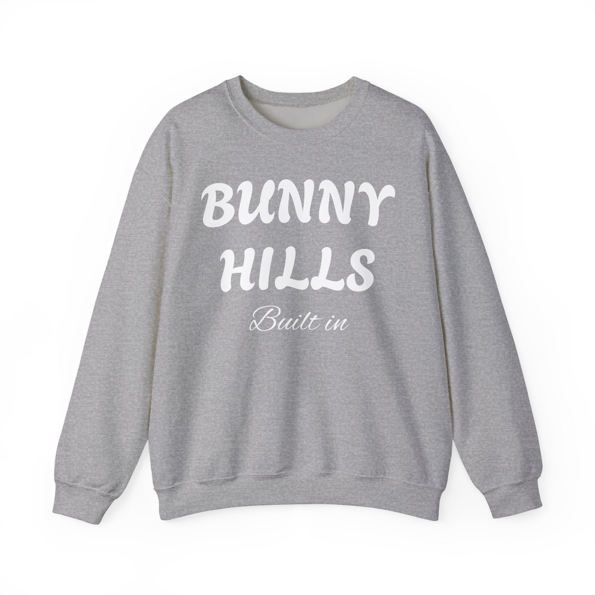 Bunny Hills Sweatshirt | Retro Script Winter Typography - NautiCurl LLC