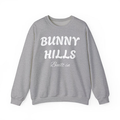 Bunny Hills Sweatshirt | Retro Script Winter Typography - NautiCurl LLC
