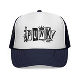Punk Graffiti Trucker Cap | Mesh Baseball Hat