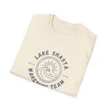 Lake Shasta Wakesurf Team T-Shirt | Wave Logo, Lakeside Surf Club