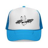 Hip Hop Graffiti Bunny Trucker Cap | Mesh Snap Back Trucker