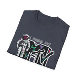 I Miss My MTV T-Shirt | Retro MTV Logo Astronaut Graphic