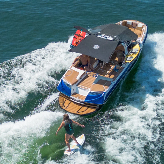 Wake Boat Universal Bimini Extension