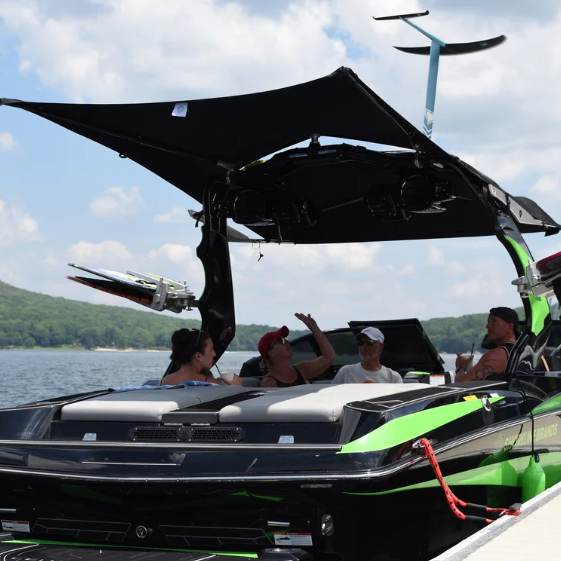 Wake Boat Universal Bimini Extension