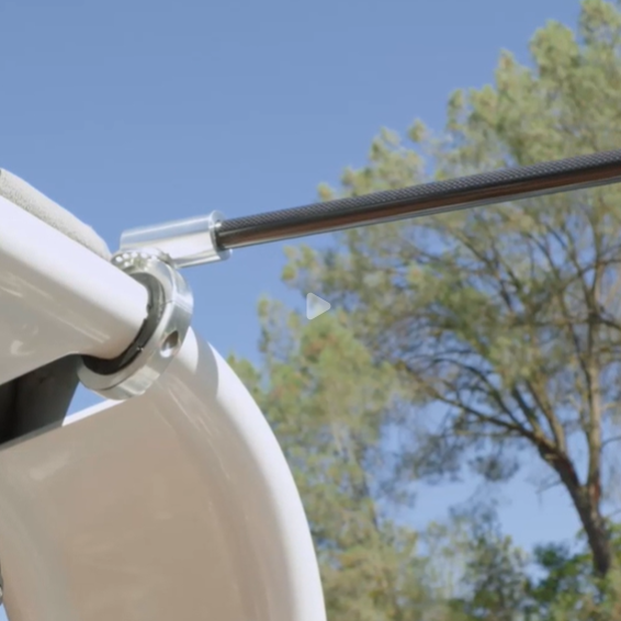 Wake Boat Universal Bimini Extension