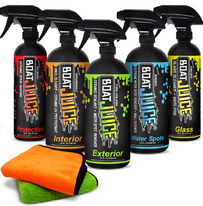 Boat Juice - Luxury Boat Care Kit - NautiCurl LLC