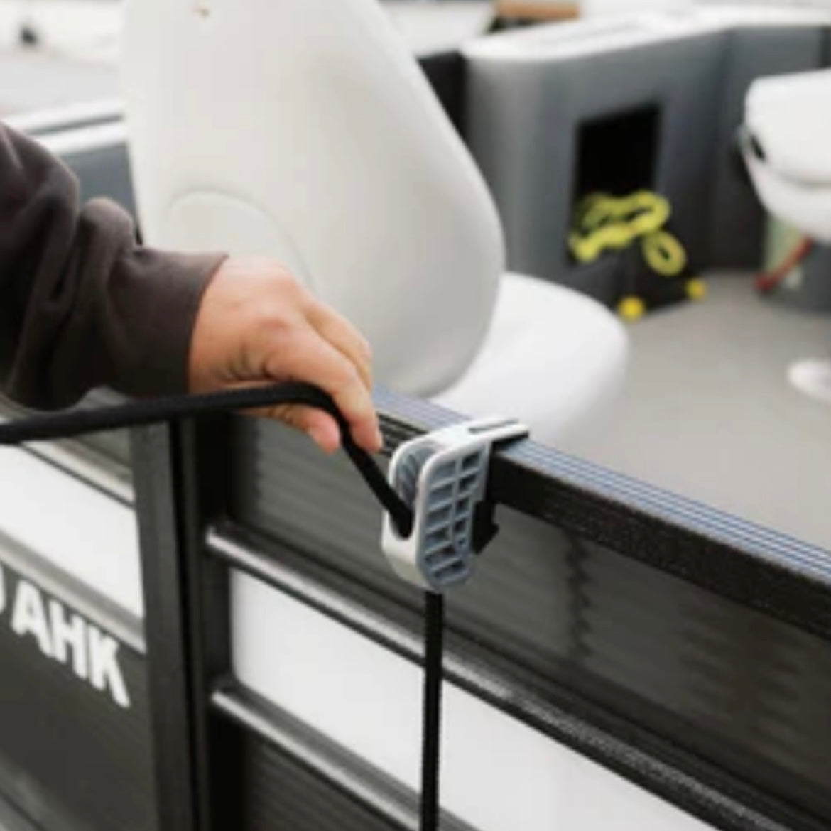 Pontoon Fender & Dock Line Hanger (2-Pack) - NautiCurl LLC