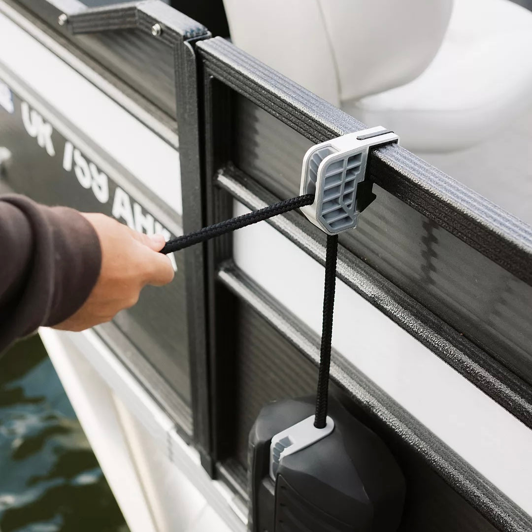Pontoon Fender & Dock Line Hanger (2-Pack) - NautiCurl LLC