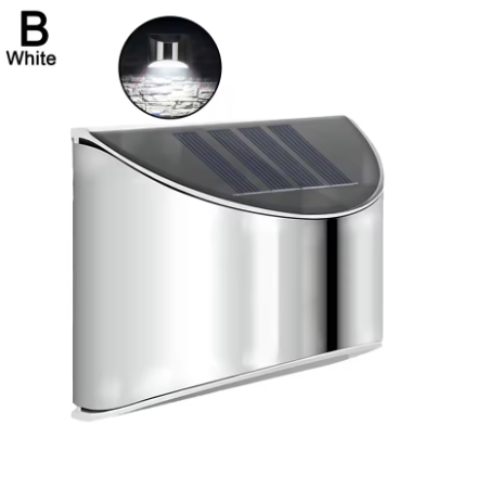 LED Dock & Deck Side Mount Lights - Solar Powered Light (2-Pack) - NautiCurl LLC