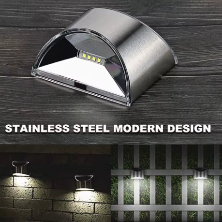 LED Dock & Deck Side Mount Lights - Solar Powered Light (2-Pack) - NautiCurl LLC