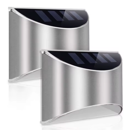 LED Dock & Deck Side Mount Lights - Solar Powered Light (2-Pack) - NautiCurl LLC