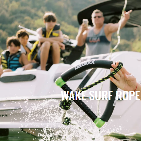 Wakesurf Rope - NautiCurl FatSac Wakesurfing Rope and Handle - Best