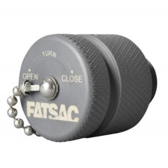 FEMALE QUICK CONNECT W/ CHAIN & CAP