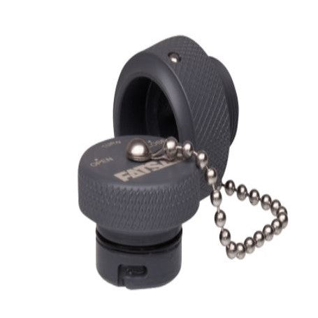 FEMALE QUICK CONNECT W/ CHAIN & CAP