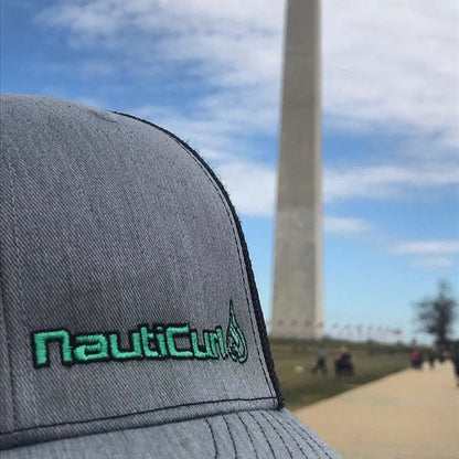 NautiCurl Snap Back Mesh Surf Hat LE