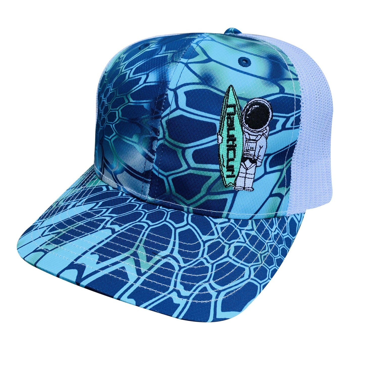 NautiCurl Astroknot Snap Back Mesh Surf Hat (5 color options)