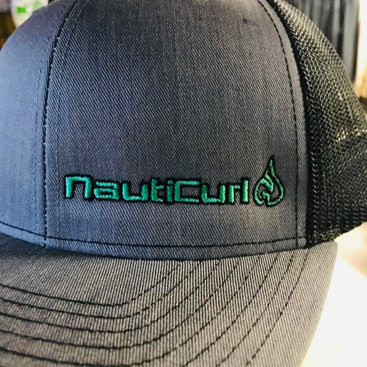 NautiCurl Snap Back Mesh Surf Hat LE